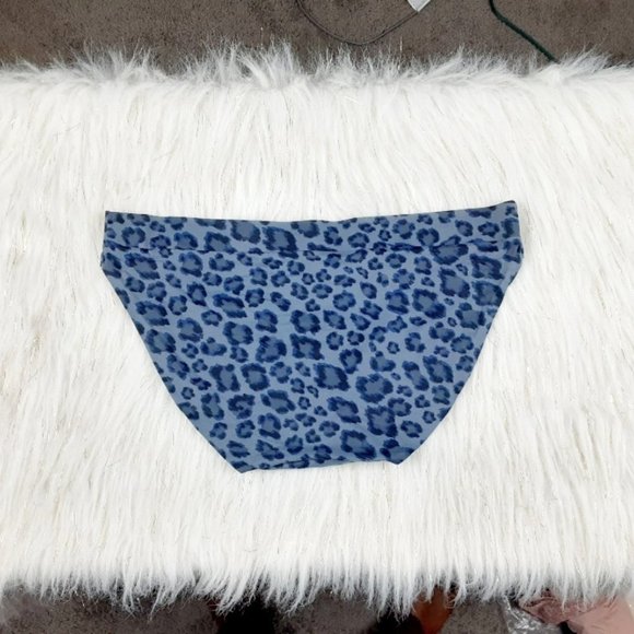 NWT Victoria Secret Bikini Panties Blue Sz M. - Picture 4 of 4